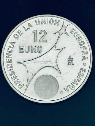 Moneda 12 Euro año 2002