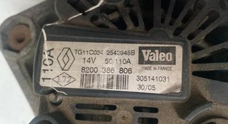 Renault 8200386806 alternador megane ii 198210
