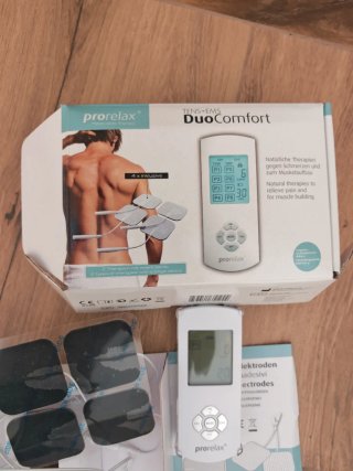 Electroestimulador Prorelax Duo Comfort TENS EMS
