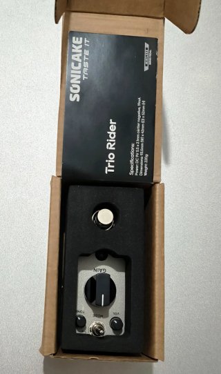 SONICAKE TRIO RIDER Overdrive Pedal.