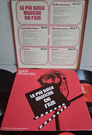 Le Più Belle Musiche Da Film Box Set 5xLP