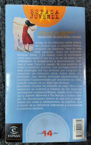 Antes de Los Dieciocho Antología de Cuentos