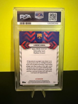 Lamine Yamal 2023-24 Topps FCB Team Set #BL1