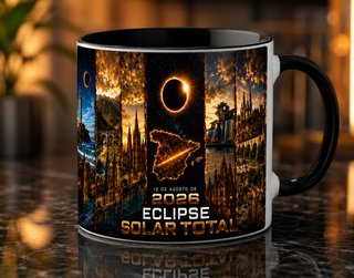 Taza Eclipse Solar Total 2026