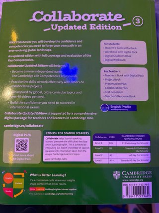 Collaborate Level 3 Student's Book with eBook E...