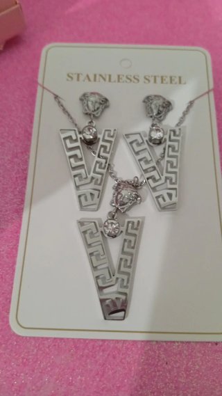 Conjunto de acero inoxidable