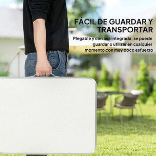 Mesa Picnic Plegable Maleta Aluminio Ajustable