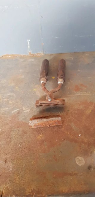 Tijeras esquiladoras antiguas