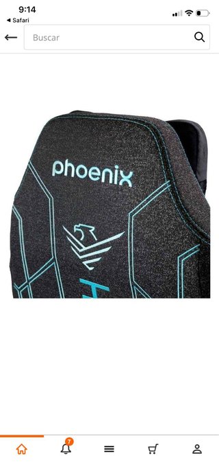 Silla Gaming Phoenix Monarch XL Tela