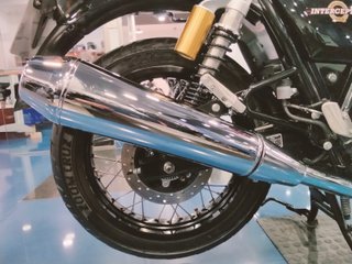 Royal Enfield 650 Interceptor Roja