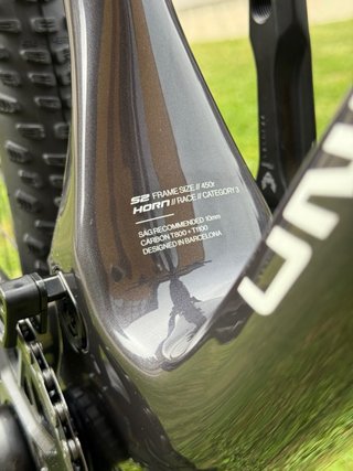 Bicicleta Unno Horn Race Talla S2