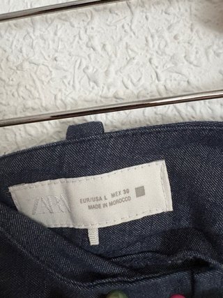 Traje Zara Lino Azul