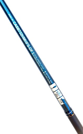 Caña daiwa spinning, Daiwa Caldia, Anillado Fuji