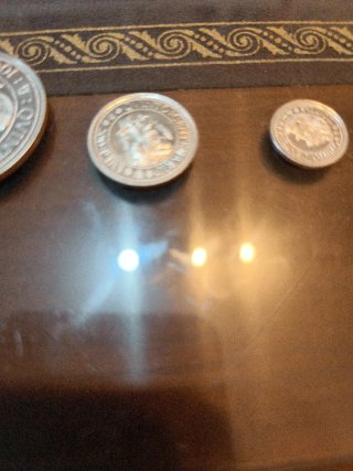 Lote de 4 monedas de plata