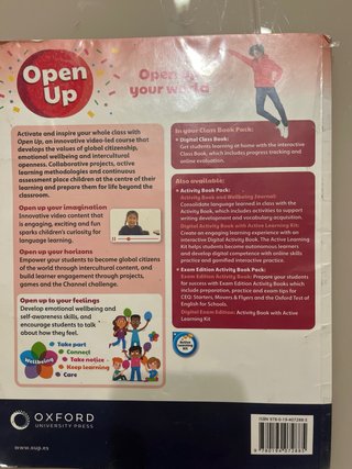 Open Up 4 Course Book (Spain)