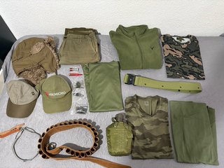 Lote Ropa y Accesorios Caza