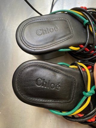 Sandali Chloé Knot Rainbow Tg 37.5