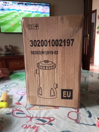 Depuradora Piscina Nueva Caja EU