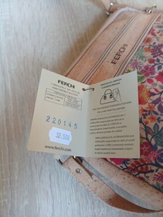 Bolso bandolera Ferchi estampado floral