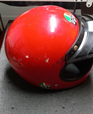 Casco AGV Antiguo Motocross