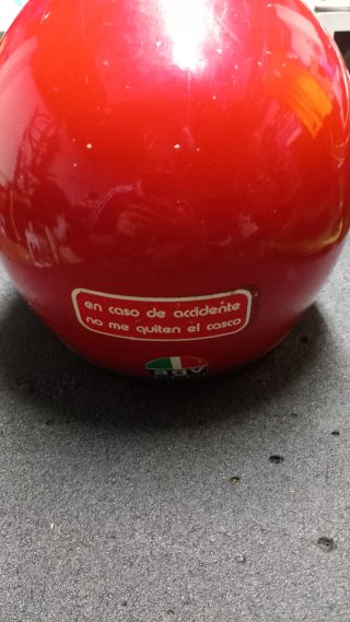 Casco AGV Antiguo Motocross