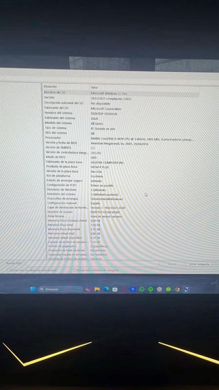 PC Gaming Negro , monitor xiaomi a27i 27” 100Hz