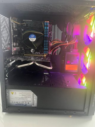 PC Gaming Negro , monitor xiaomi a27i 27” 100Hz