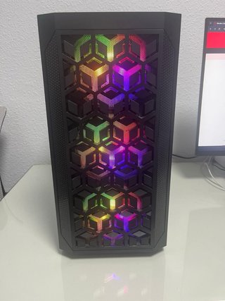 PC Gaming Negro , monitor xiaomi a27i 27” 100Hz