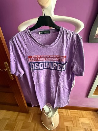 Camiseta DSQUARED2 Morada