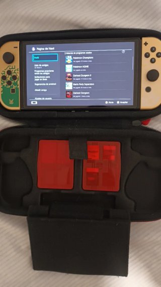 Nintendo Switch OLED Edición Zelda + extras