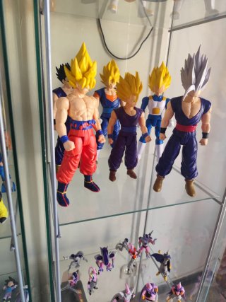 Vitrina con figuras Dragon Ball