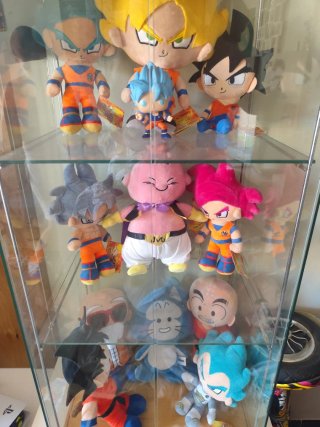 Vitrina con figuras Dragon Ball
