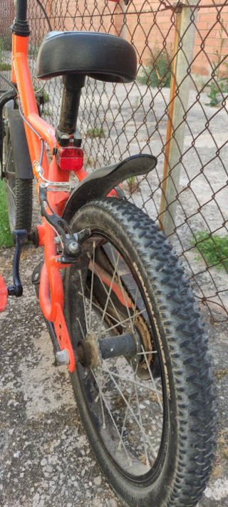 Bicicleta Infantil Naranja BTWIN