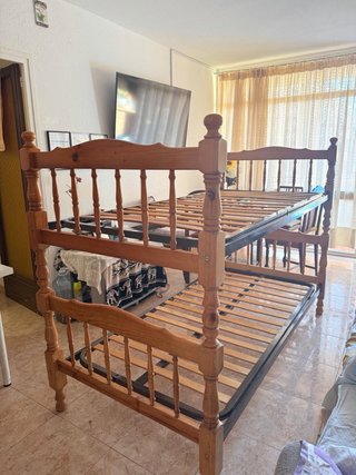 Litera de madera
