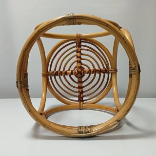MESA AUXILIAR - TABURETE RATAN 70S