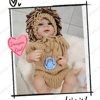 Muñeca bebé reborn silicona