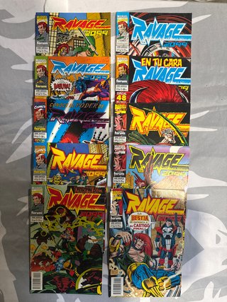 Ravage 2099 - Lote marvel comic