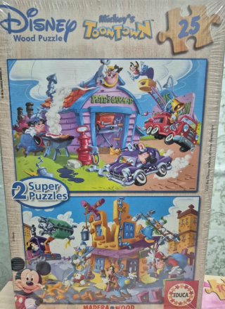 Puzzle Disney Mickey's Toontown 25 Piezas