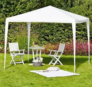 Tenda da Giardino Saska 3x3m Bianca