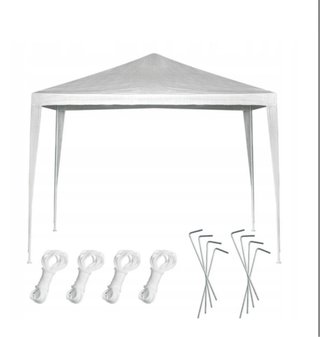 Tenda da Giardino Saska 3x3m Bianca
