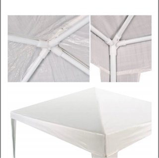 Tenda da Giardino Saska 3x3m Bianca