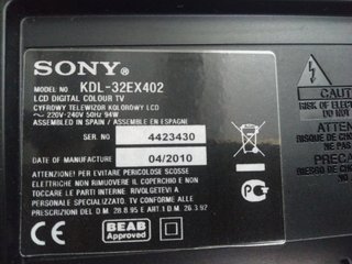 IR board HLR 1-881-589-11 para tv Sony KDL-32EX402