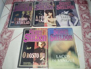 Livros do Escritor Sidney Sheldon Vintage
