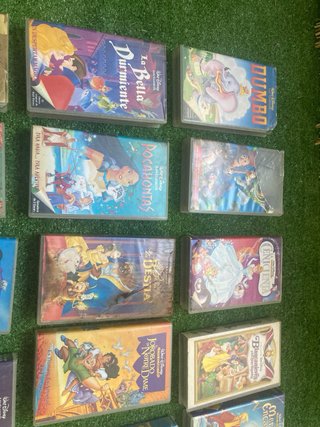 Lote VHS Disney Clásicos (Español)