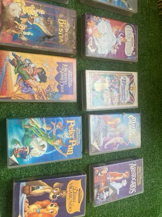 Lote VHS Disney Clásicos (Español)
