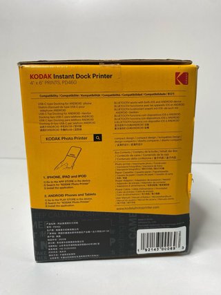 : Impresora Fotos Kodak Instant Dock PD460