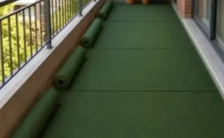 4 rotoli di erba artificiale 1x2m nuovi