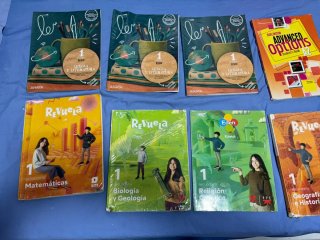 Libros de texto 1de ESO CARDENAL CISNEROS GUADALAJ