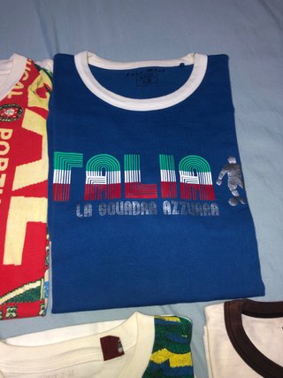 Lote 5 camisetas fútbol