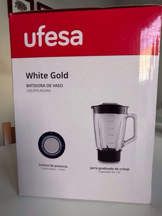 Batidora Ufesa White Gold 1500W